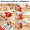 3in1 Edelstahl Nudelmaschine Pasta Maker mit 2 Klingen und Produktbild-Vorschau 5