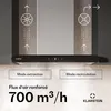 Klarstein CurveVent Hotte Murale - 60cm Hotte Aspirante, Voir les images du produit 3