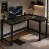 Eck-Gaming-Schreibtisch 140 cm, Schwarz, Modern & Loft, Produktbild-Vorschau 8