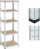 Scaffale per carichi pesanti Relaxdays, A x L x P: 180 x 60 Anteprima dell’immagine prodotto 1