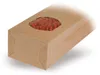 100x Blockbodenbeutel Kraftpapier braun mit Sichtfenster  Produktbild-Vorschau 2