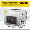 Ultrazvuková čistička VEVOR, objem 10 l, vysoký Náhled obrázku produktu 2