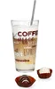 12 szklanek Candy do latte macchiato 380 ml z dekoracyjnym Podgląd zdjęcia produktu 5