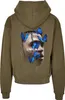Mister Tee Le Papillon Heavy Oversize Hoody olive XXL Produktbild-Vorschau 2
