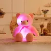 Plüschbär mit LED-Beleuchtung 50 cm rosa leuchtendes Produktbild-Vorschau 4