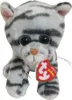 TY 42304 Tabby Cat Millie, sivá mačka 15cm, Beanie Babies, Náhľad obrázku produktu 2