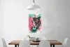 MuchoWow® Poster Tiger - Abstrakt - Rosa 60x90 cm - Produktbild-Vorschau 2