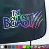 PantherPixel The Beast Aufkleber Monster Krallen Kratzer Produktbild-Vorschau 1