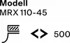 Text and icons related to a product model. Náhled obrázku produktu