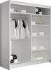 Šatní skříň se zrcadlem 120 cm SAMANRE 1 - dub artisan / Náhled obrázku produktu 8
