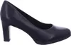 Tamaris Damen Pumps Blockabsatz klassisch Holzoptik Leder Produktbild-Vorschau 12