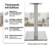 Mucola Tischsäule Tischfuß Möbelfuß Tischbein Stützfuß Produktbild-Vorschau 2