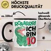 10. Geburtstag Geschenk Tasse Becher Jungs Dino T-Rex Produktbild-Vorschau 3