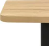 vidaXL Stolik bistro w kolorze dębu 50x50x107 cm Podgląd zdjęcia produktu 3