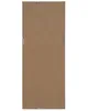 The back of a rectangular mirror with hanging hardware attached. Náhľad obrázku produktu