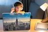 MuchoWow® Laptop Aufkleber Sticker Cover New York - Wolken Produktbild-Vorschau 3