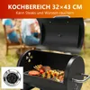Sunjas Holzkohlegrill mit integriertem Thermometer, Produktbild-Vorschau 2