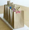 Kraftpapier Geschenktüten 100 Stück, Braune Papiertüten 9 x Produktbild-Vorschau 3