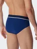 Schiesser slip lot de 3 95/5 organic Coton rio briefs blue Voir les images du produit 8