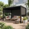 sweeek - Bioklimatische Pergola Palace 3x4m + 2 Markisen 3m Produktbild-Vorschau 4