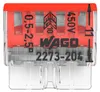 Steckklemme, 4 x 05-25mm², transparent, WAGO 2273 Produktbild-Vorschau 23