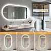 WISFOR LED zrcadlo do koupelny, oválné, 60x120 cm, oválné Náhled obrázku produktu 7