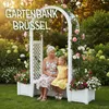 KHW Gartenbank Brüssel", weiß" Produktbild-Vorschau 10