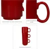 120er Set Event Kaffeebecher 250ml rot Porzellan-Tassen Produktbild-Vorschau 5