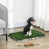 PawHut Puppy Toilet, Hondenwc met 2 grasmatten en een bak Productafbeelding-voorbeeld 2
