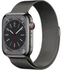 Apple Watch 8 4G 45mm Edelst. graphit/Milanaise graphit Produktbild-Vorschau 1