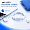 Ladekabel für Apple Watch 1m – USB-A Apple Watch Ladegerät Produktbild-Vorschau 4