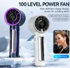 Tragbarer Handventilator mit LED Display,100 Produktbild-Vorschau 4