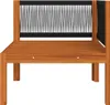 Möbel 8-tlg. Garten-Lounge-Set mit Kissen Cremeweiß Produktbild-Vorschau 8