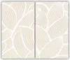 Tulup Glas-Herdabdeckplatte - 2x30x52cm - Produktbild-Vorschau 1