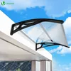VOUNOT® Vordach für Haustür, 120 x 80 cm Transparentes Produktbild-Vorschau 7