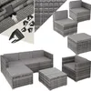 tectake® Rattan Lounge Lignano für 4 bis 5 Personen Produktbild-Vorschau 9