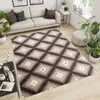 Teppich Wohnzimmer Schlafzimmer Kurzflor Modern Design Produktbild-Vorschau 1