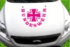 Indigos UG - Aufkleber Heckscheibe & Motorklappe DE2635 - Produktbild-Vorschau 2