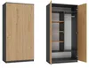 Penderie à deux portes 90 cm TAUNO – chêne artisan / Voir les images du produit 8