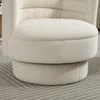 HOMCOM Drehbarer Polstersessel, Lounge-Sessel mit Produktbild-Vorschau 9