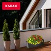 KADAX Doniczka Skrzynka Balkonowa + Wkład 19x56cm Grafit Podgląd zdjęcia produktu 8