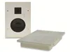 ChiliTec Haut-parleur encastrable CTE-34E,carré, blanc Voir les images du produit 1