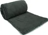 Minky Sherpa Lamm Kunstfell Graphit 50x160 cm Produktbild-Vorschau 1
