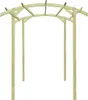 vidaXL Pergola de jardin en pin imprégné 180×197×210 cm Voir les images du produit 1