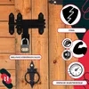 KOTARBAU® Catenaccio con lucchetto 150 mm catenaccio per Anteprima dell’immagine prodotto 8