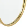 Fragix Boston Spiegel Oval - Gold - Metallrahmen - 80x30 Produktbild-Vorschau 4