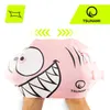TSUNAMI Kinder Silikon Schwimmkappe, SHARK 3D, Pool Produktbild-Vorschau 3