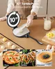 VEVOR Tortillapresse Taco Presse (25 cm) aus Graueisen, Produktbild-Vorschau 2