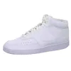 A white Nike Court Vision Mid Nn sneaker is shown against a white background. Náhľad obrázku produktu