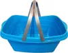 Wäschewanne mit Bügel / Einkaufswanne 60x37,5x28cm - Produktbild-Vorschau 2